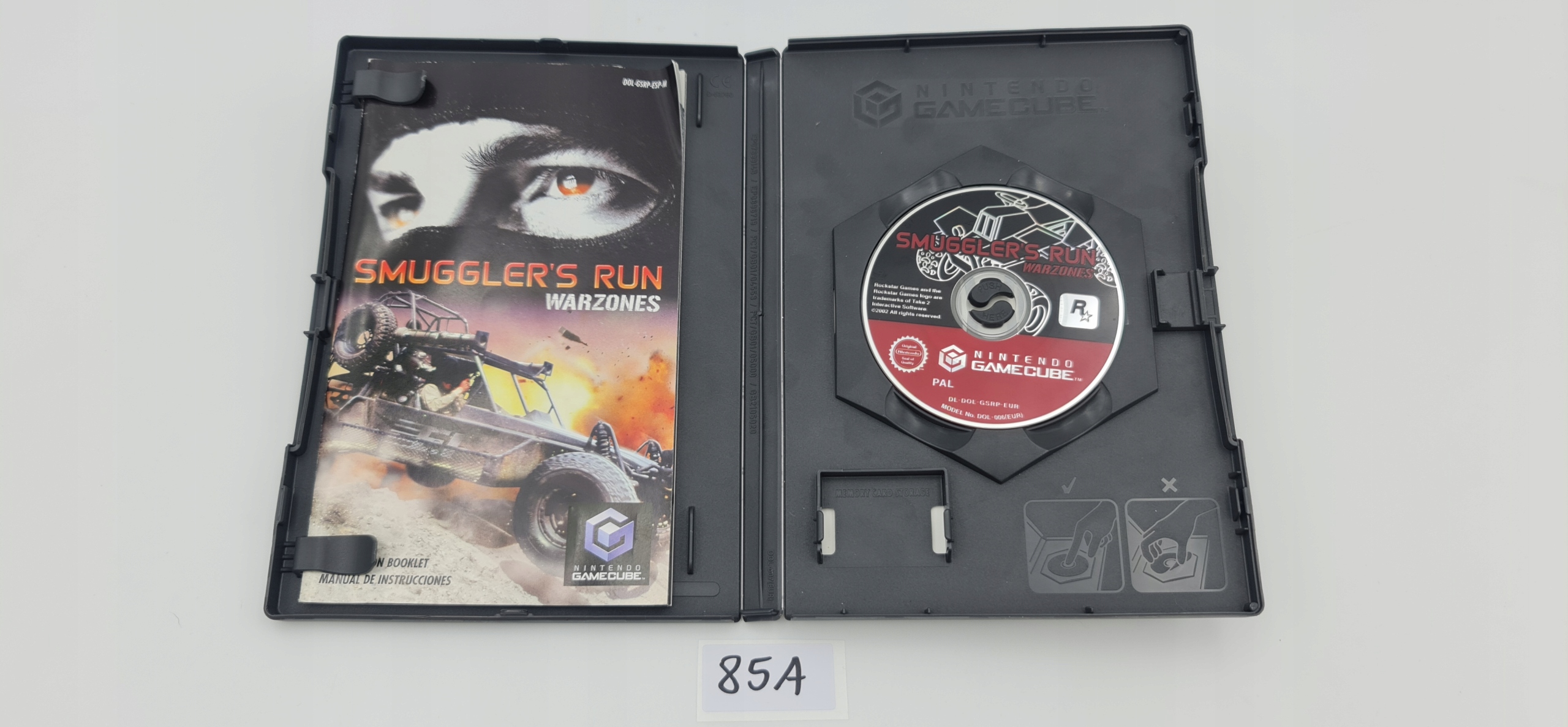NINTENDO GAMECUBE SMUGGLER'S RUN WARZONES Platforma Nintendo GameCube