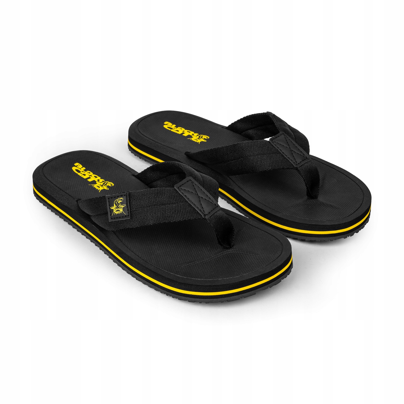 Komfortowe Lekkie Klapki Black Cat FLIP-FLOPS-43