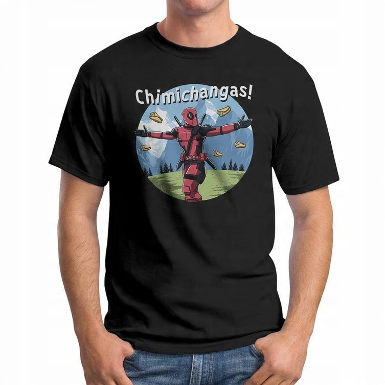

Koszulka T-Shirt Chimichangas Deadpool L