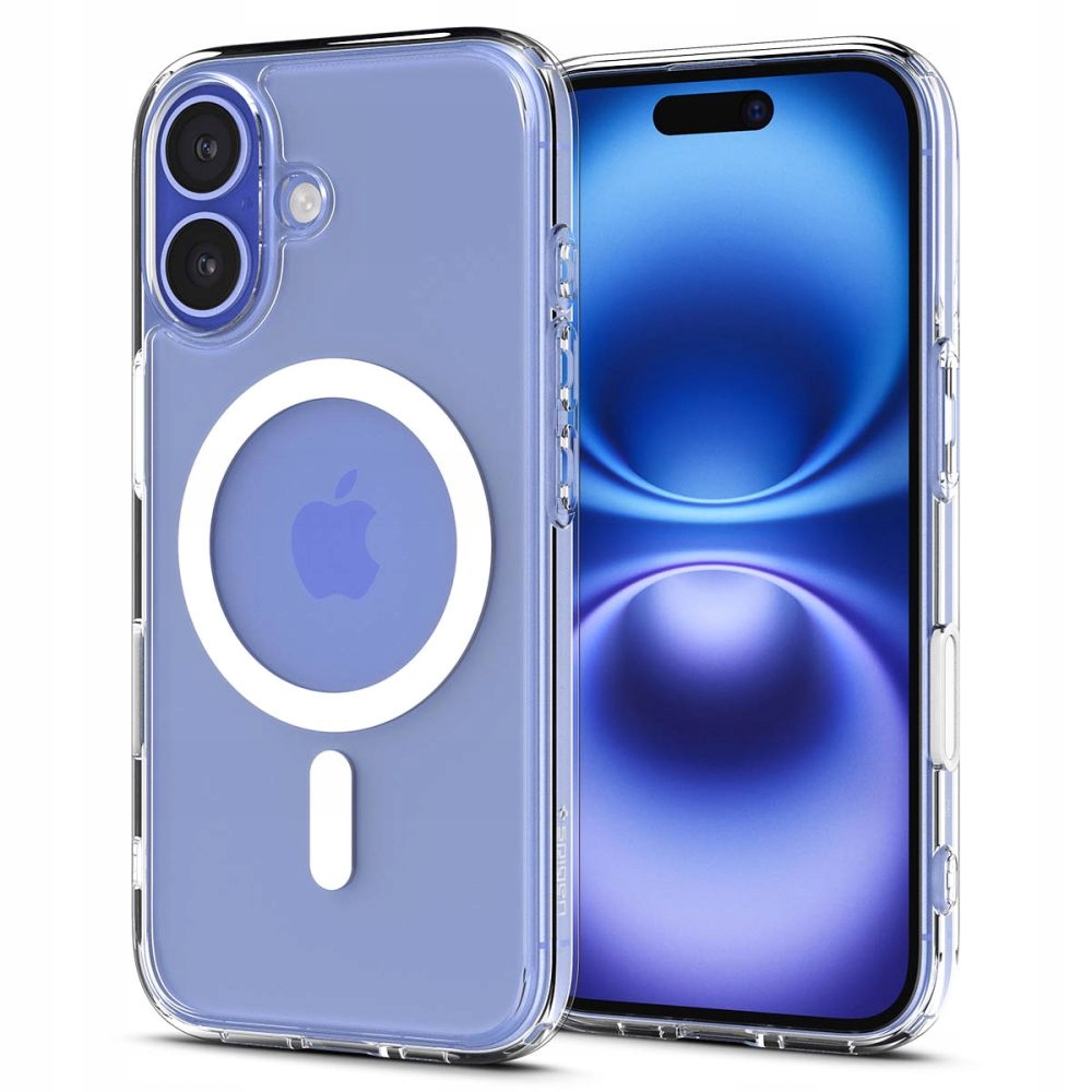 Pouzdro Spigen Ultra Hybrid T MagSafe pro iPhone 16 Bílá Tpu ochrana