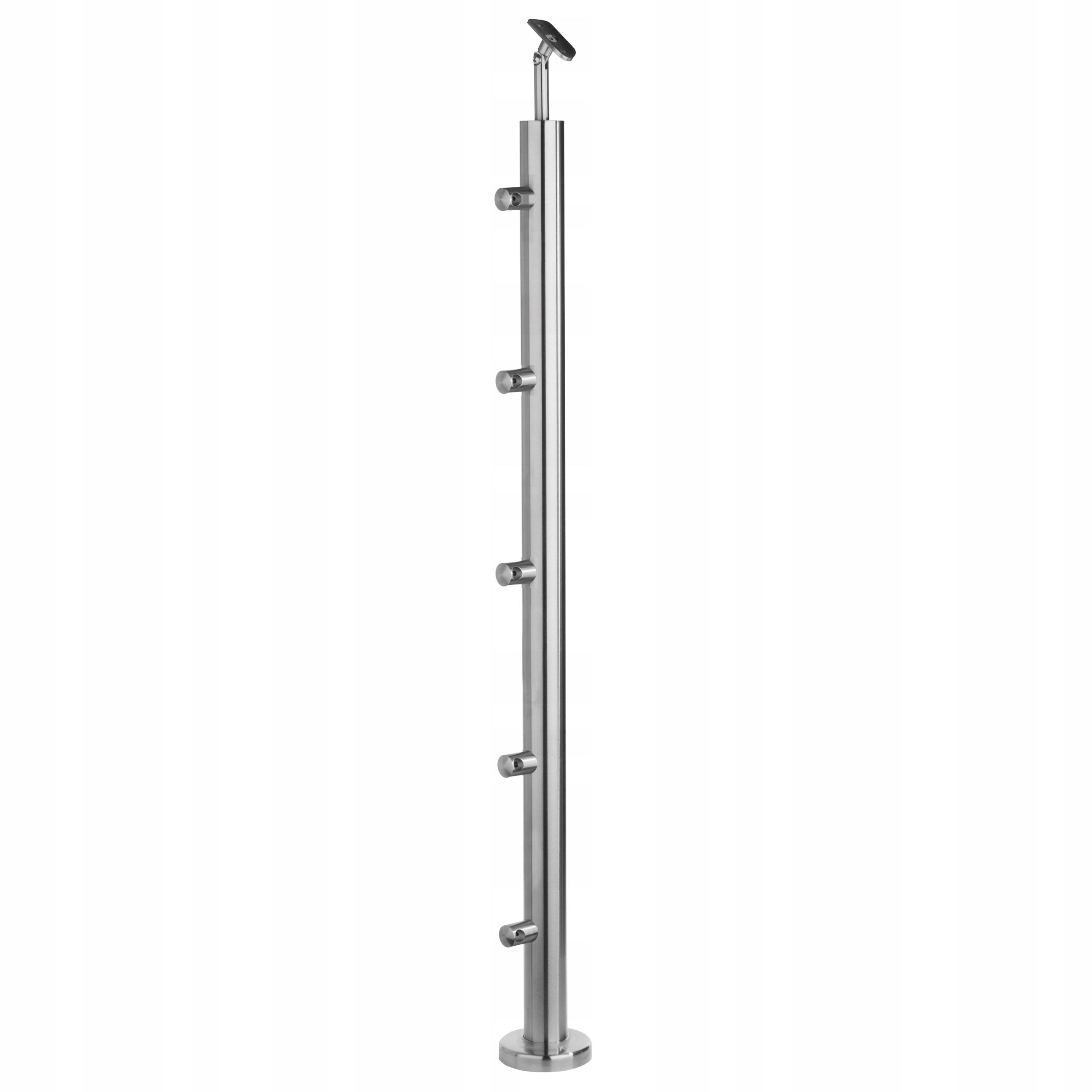 Průchozí Sloupek z nerezové oceli Zábradlí balkon schody 5 x Ø12,0 mm