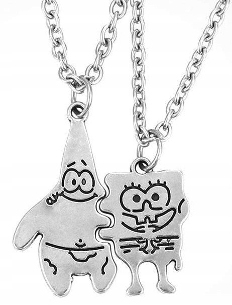 

Naszyjniki dla Przyjaciółek Best Friends SpongeBob