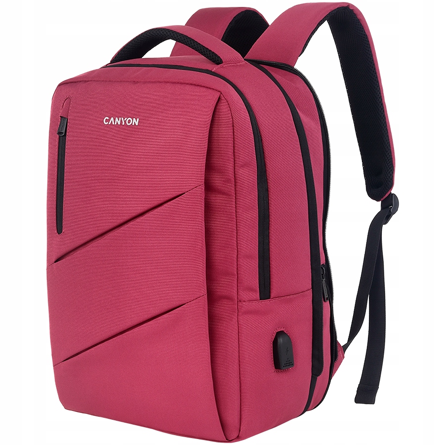 Canyon Batoh na notebook BPE-5 Městský Usb 15.6'' Růžový