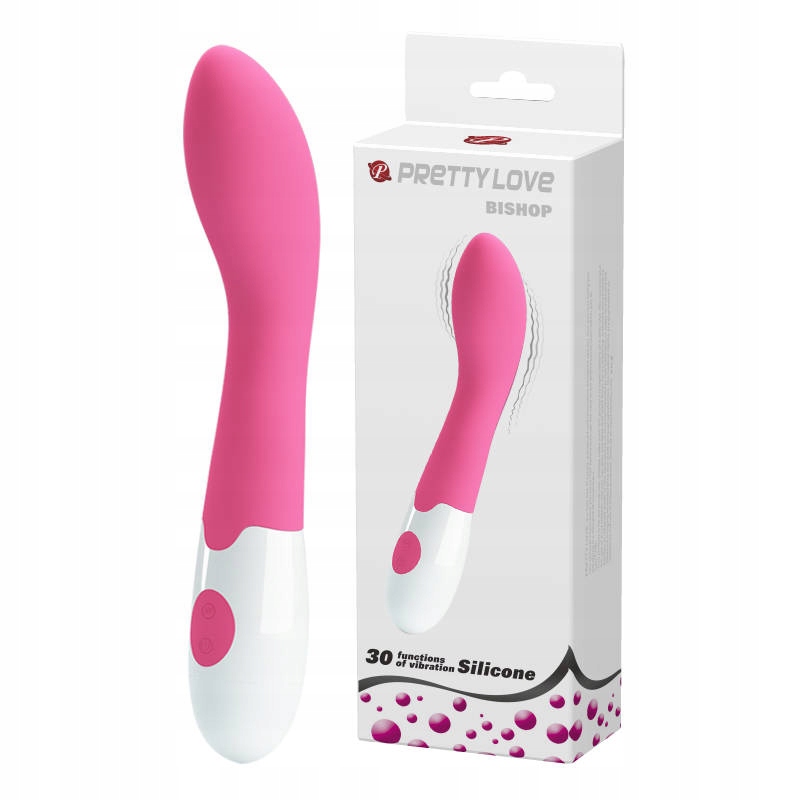 

Cichy Różowy Wibrator Pretty Love Bishop 30 Trybów