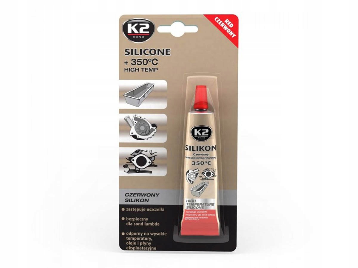 

K2 B2450 Silikon Czerwony 21g