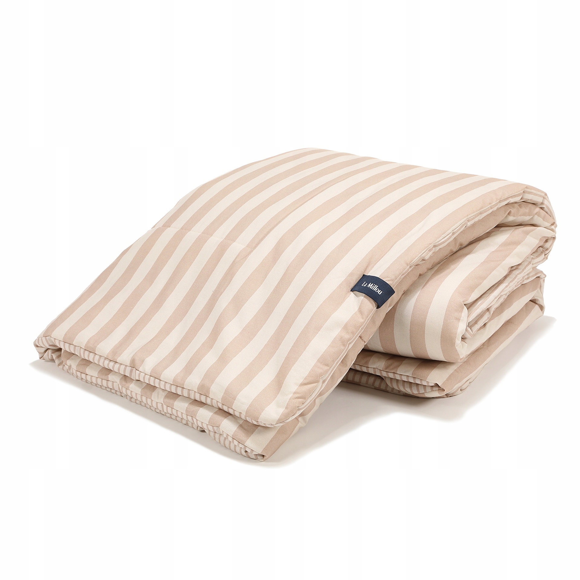 La Millou Bavlnená prikrývka Stripes Beige