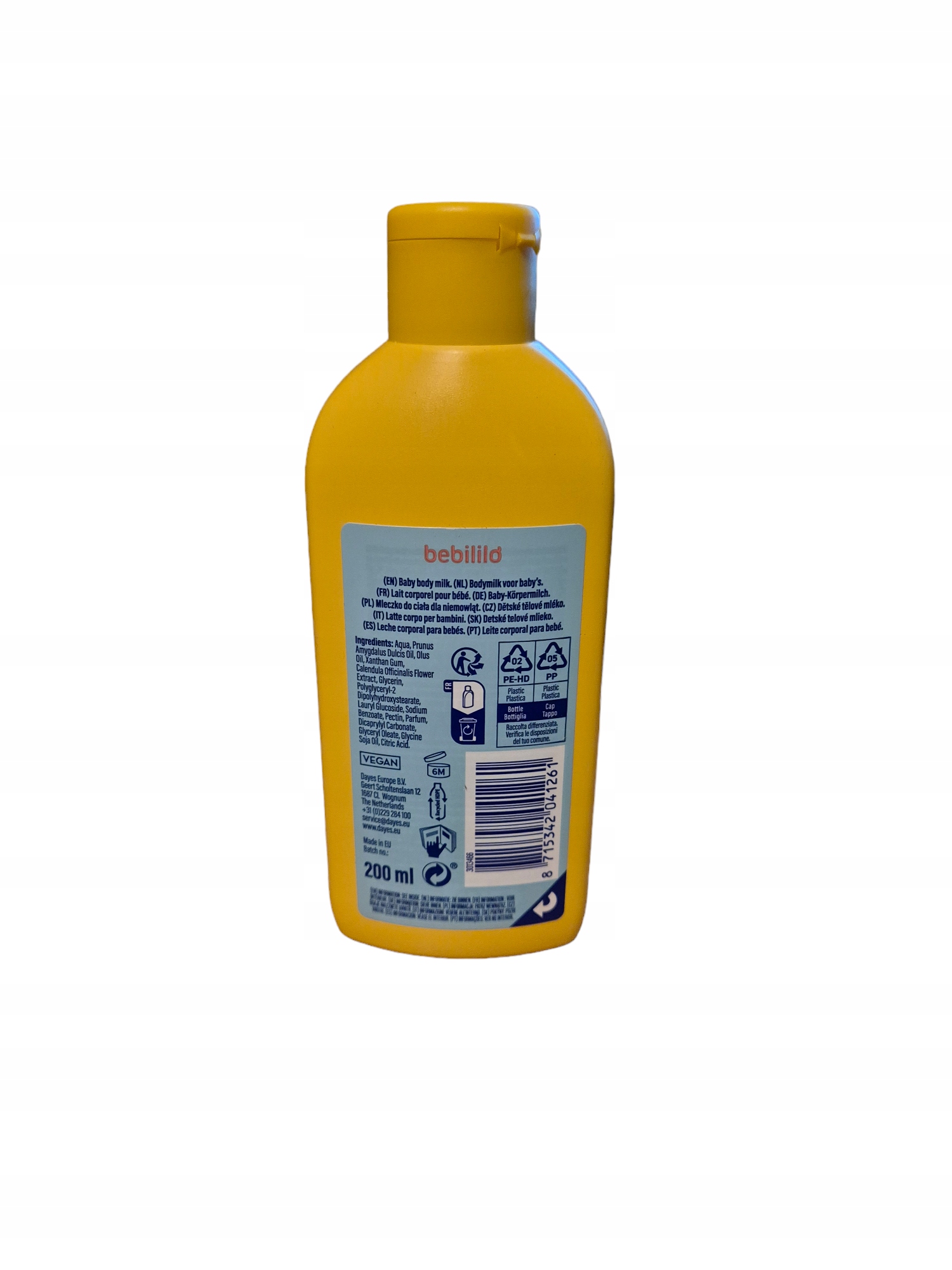 Mleczko kojące Bebilild 200 ml 200 g Marka inna marka