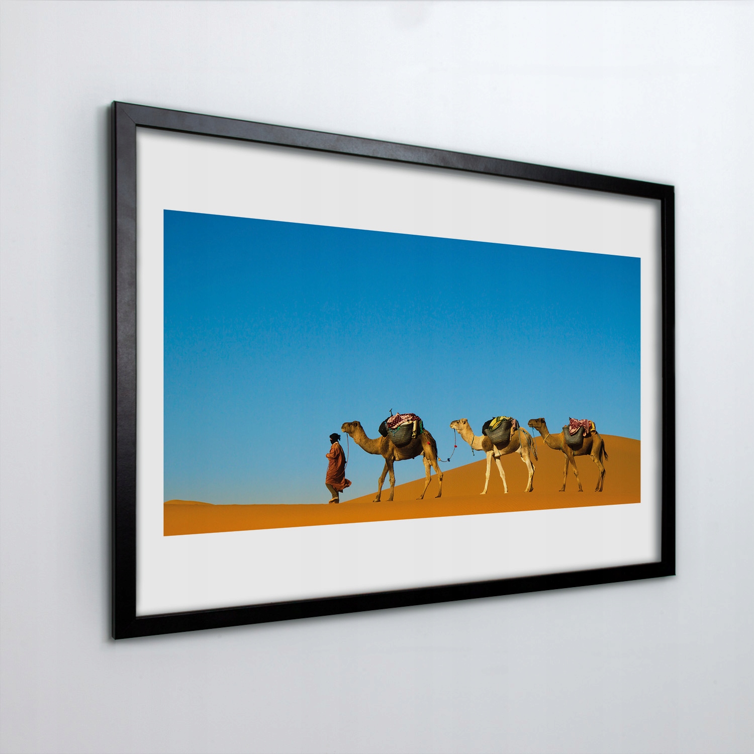 Nástěnný fotoobraz rámeček Karavan velbloudů 60x40