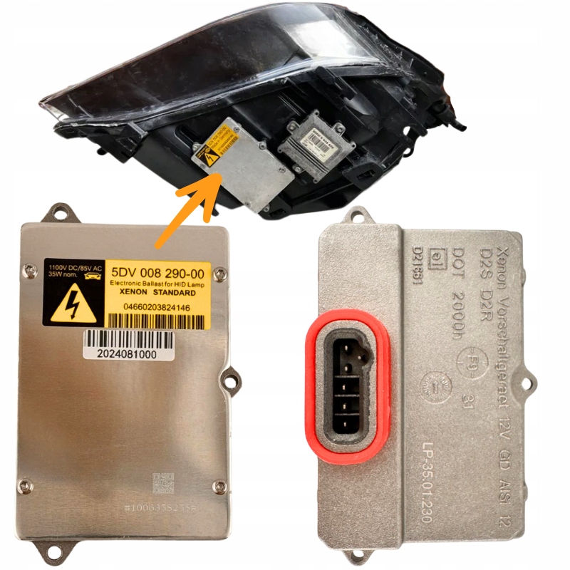 Měnič Napětí světel Xenon pro Audi Bmw Ford Mercedes Nissan Opel 5DV008290-00