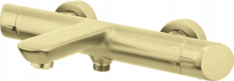 Vaňová nástenná batéria zlatá brúsená dvojpáková Deante BQA_R10M