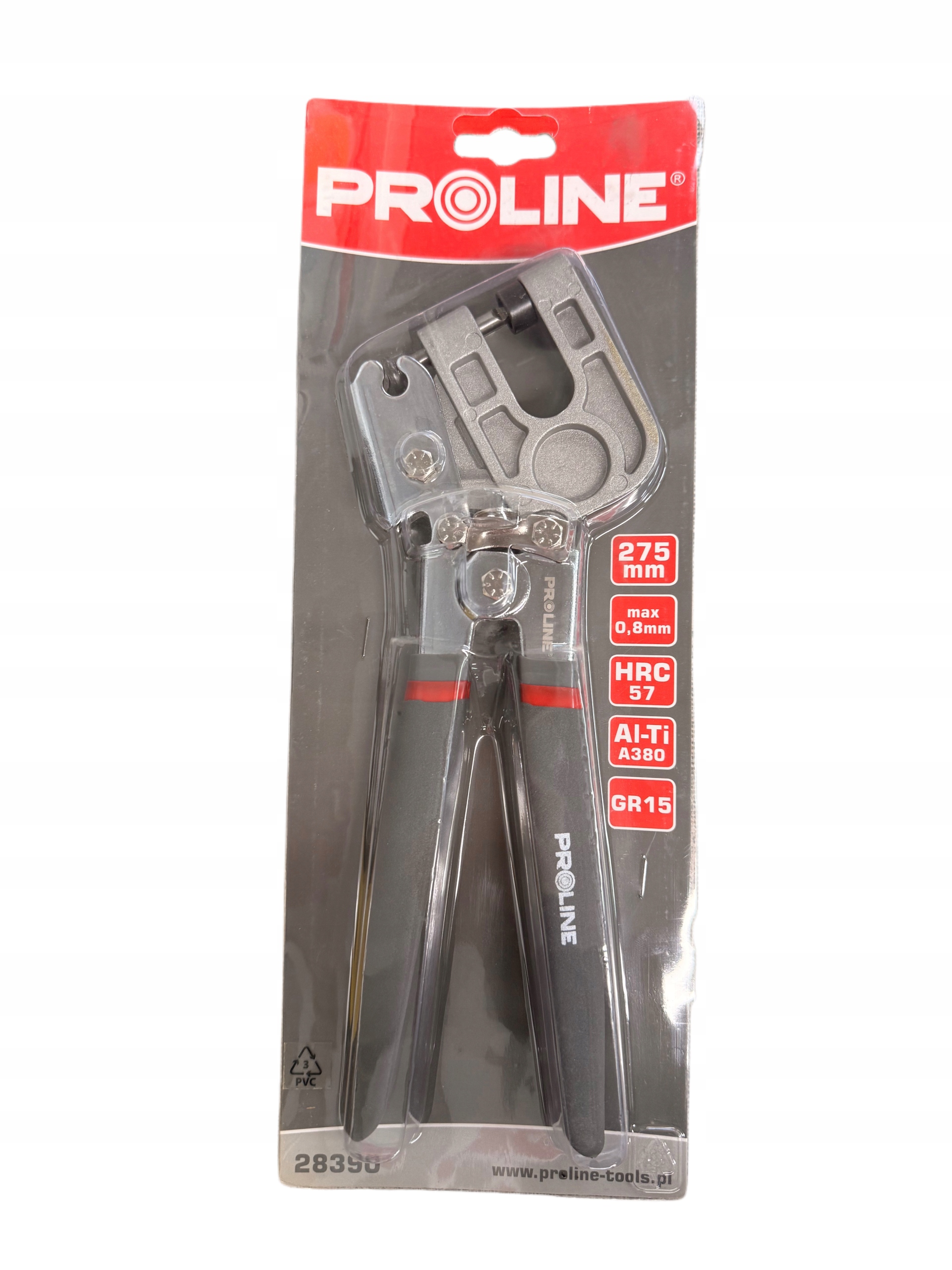 Krimpovací kleště pro profily G-k 275 mm Proline 28390, silná krimpovací kleště