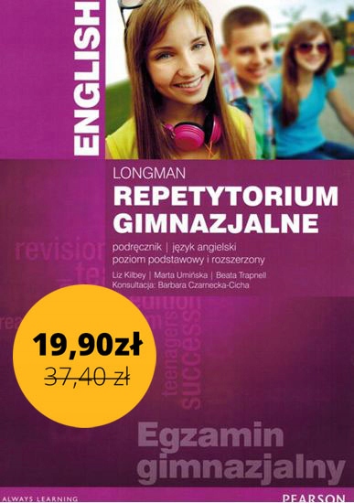 

Podręcznik. Repetytorium Gimnazjalne. English