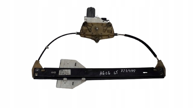 AUDI A6 C6 04- MECHANIZM SZYBY LEWY TYLN 4F0839461A + SILNICZEK 4F0959801C