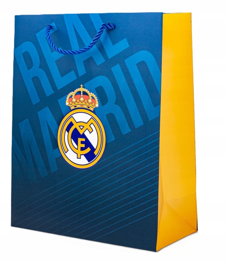 Real Madryt Piłka Nożna La Liga torebka prezentowa 32x26x12 cm