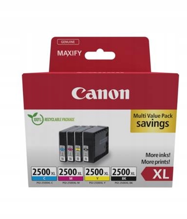 Canon cartridge Ink PGI-2500XL Bk/c/m/y Multi
