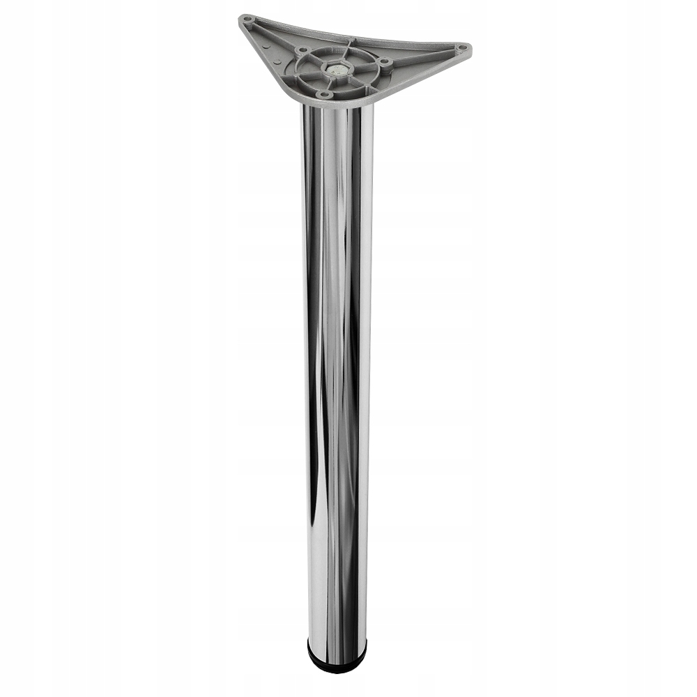 NOGA DO STOŁU NOGA MEBLOWA H110CM REGULACJA CHROM