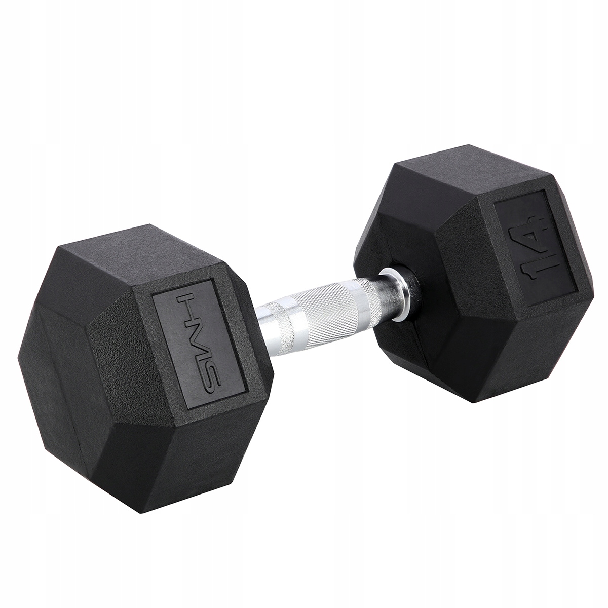 HANTLA DO ĆWICZEŃ HANTELKA GUMOWANA CIĘŻAREK 14KG