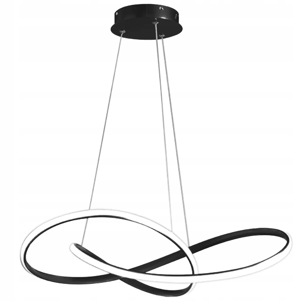 Nowoczesna Lampa Wisząca Żyrandol Led 48W Pilot