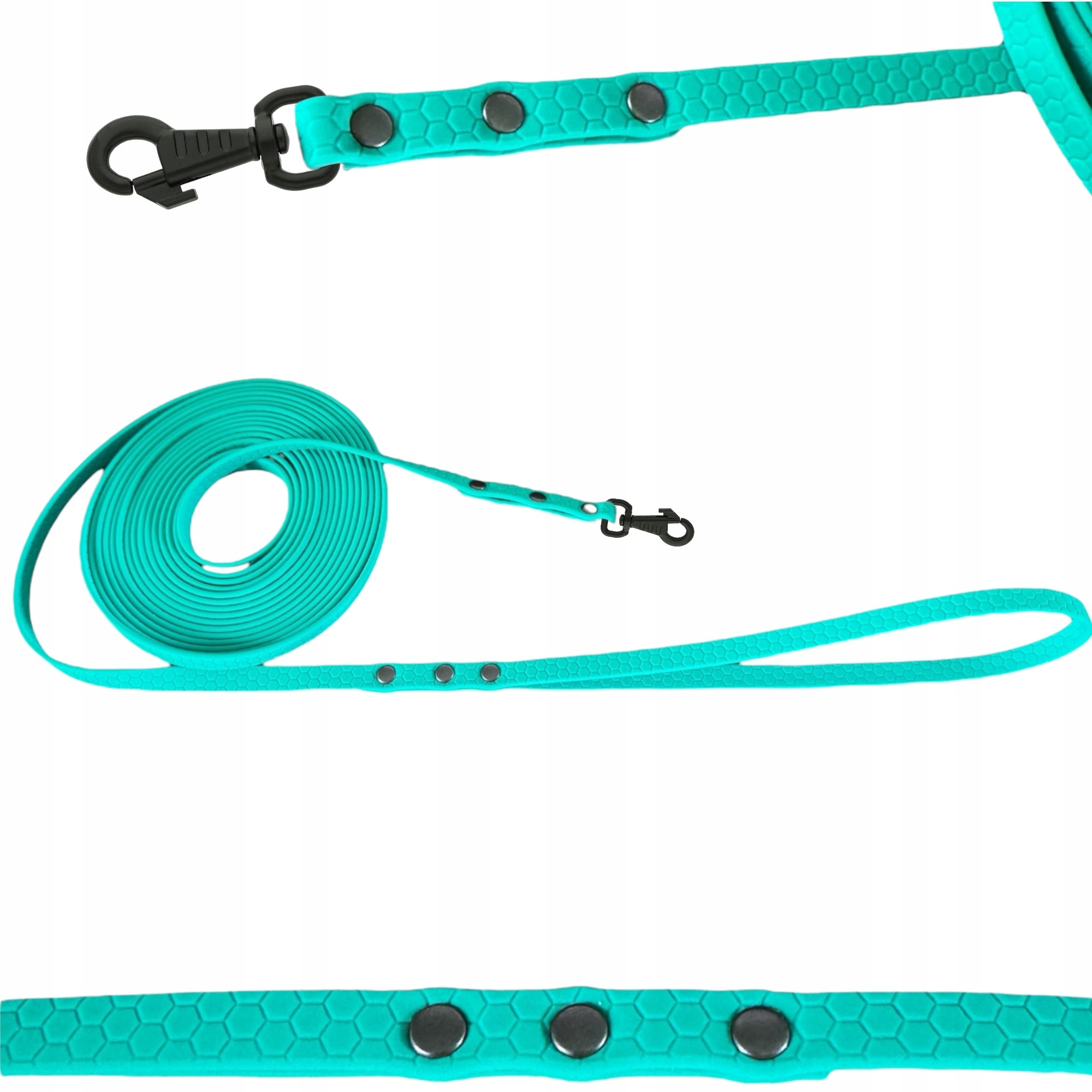 Vodítko Vodotěsné Lanko Měkké Malý Pes Biothane Pvc Bez Zápachu 15 M 10 MM