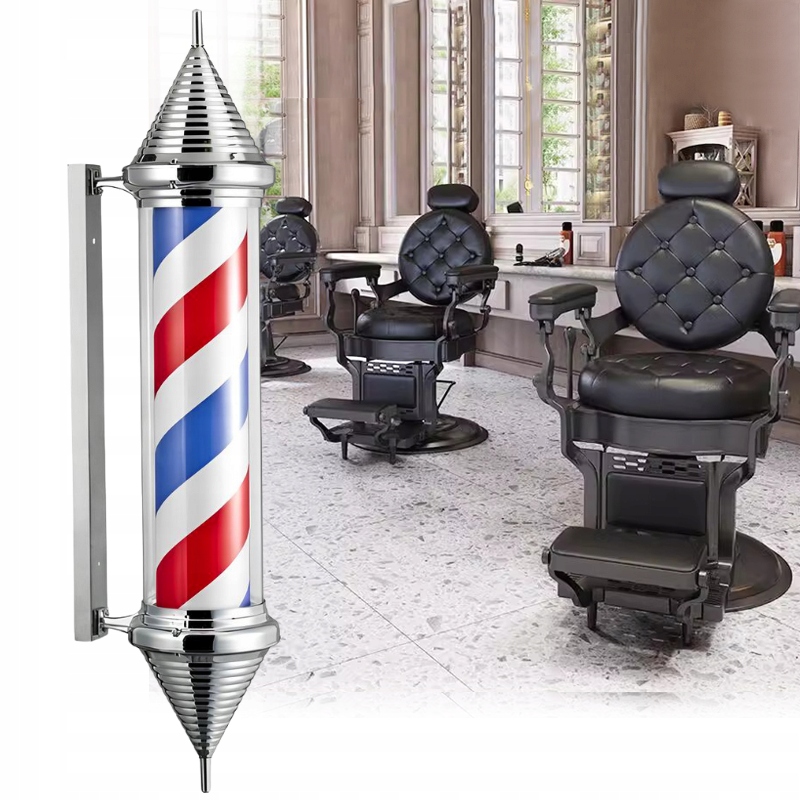 Stropní Svítidlo sloupek Led barberská lampa barberský barber znak reklama salon 129.5