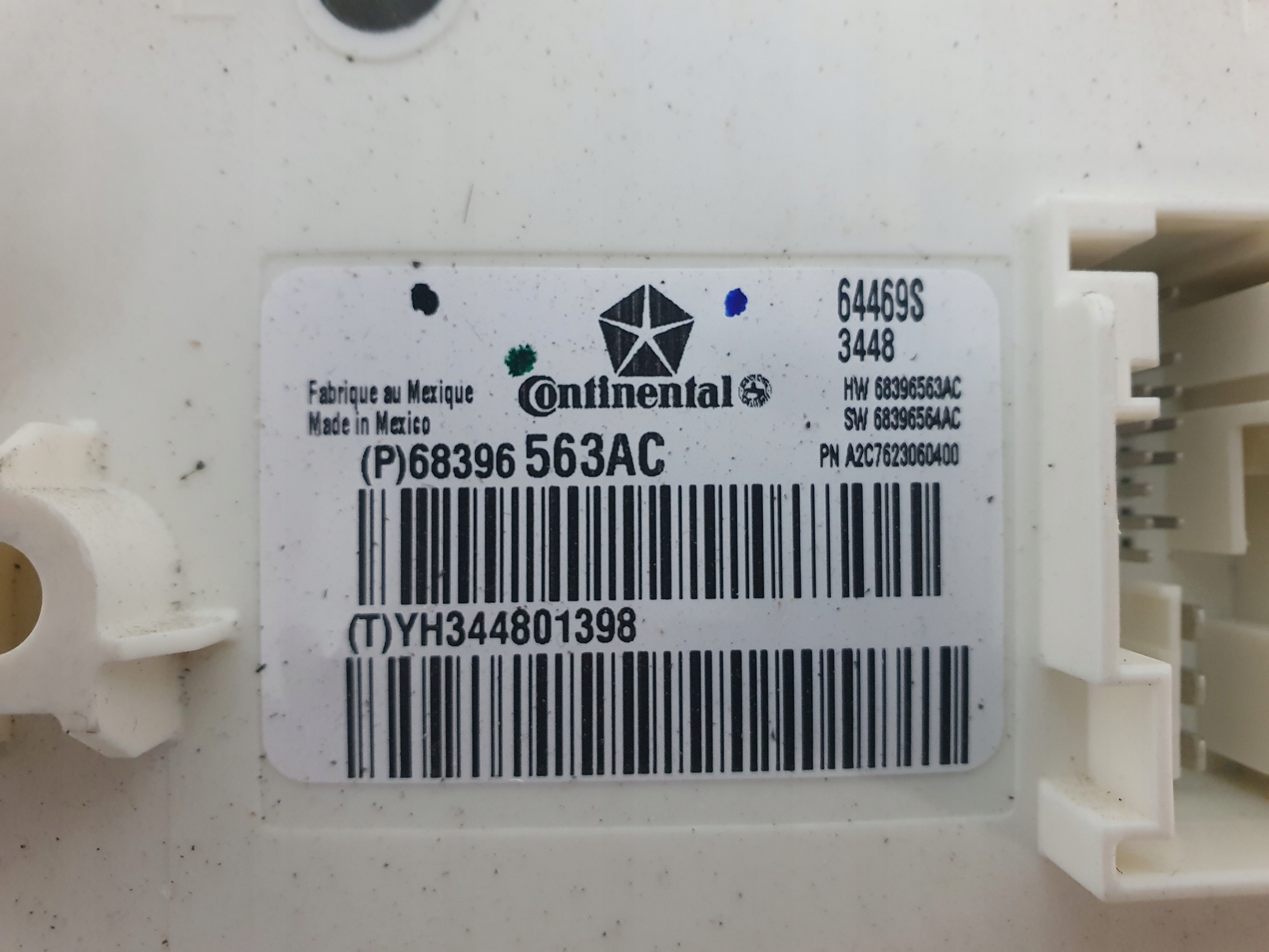 DODGE CHARGER LIFT 15- control unit module BCM 68396563AC