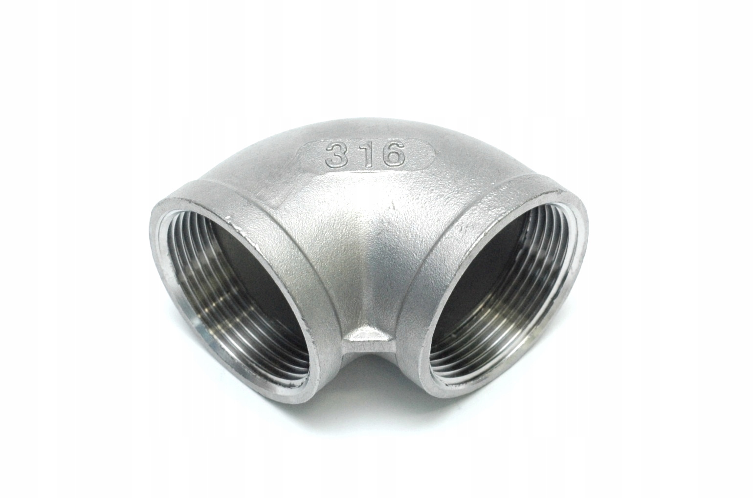 

3/4" Kolano Gwint Nierdzewne Gw/gw 316 Inox