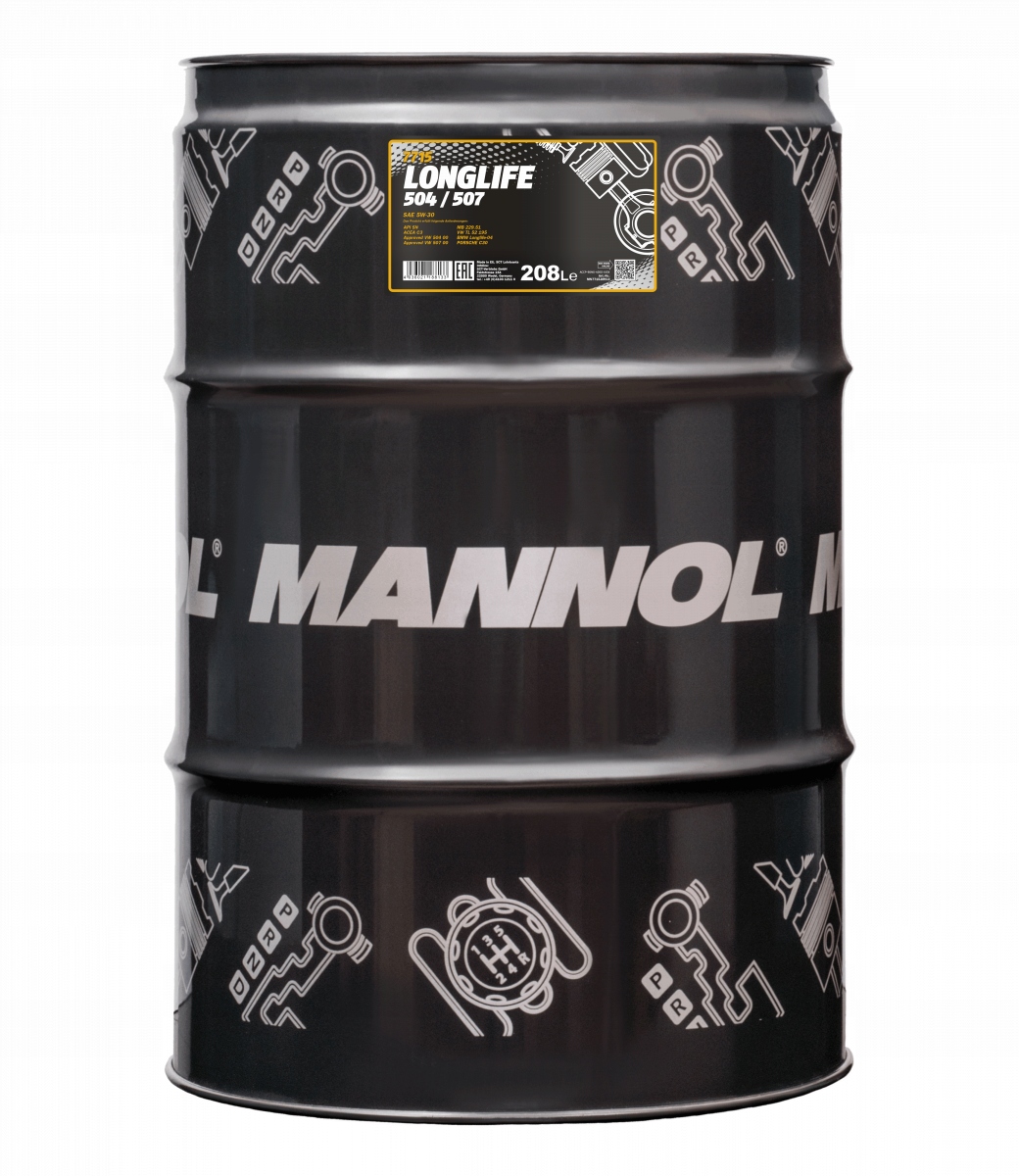 Mannol Longlife 504/507 5W30 208L 7715