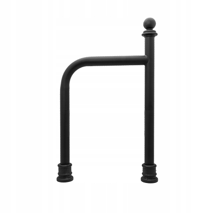 Stojan na kolo starodávný stojan na kolo retro litinový 60 cm, průměr 60,3 mm