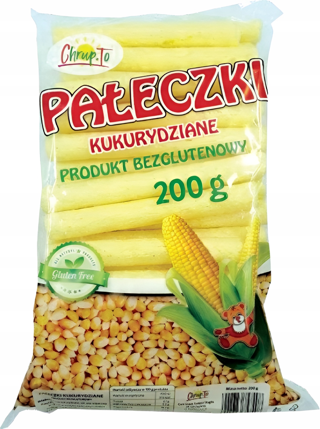 Levně Kukuřičné tyčinky Bezlepkový výrobek 200 g 12 ks