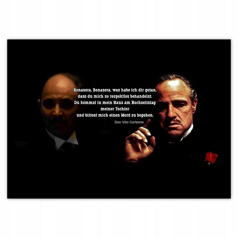 

Naklejki 70x50 Cytaty z Ojca Chrzestnego