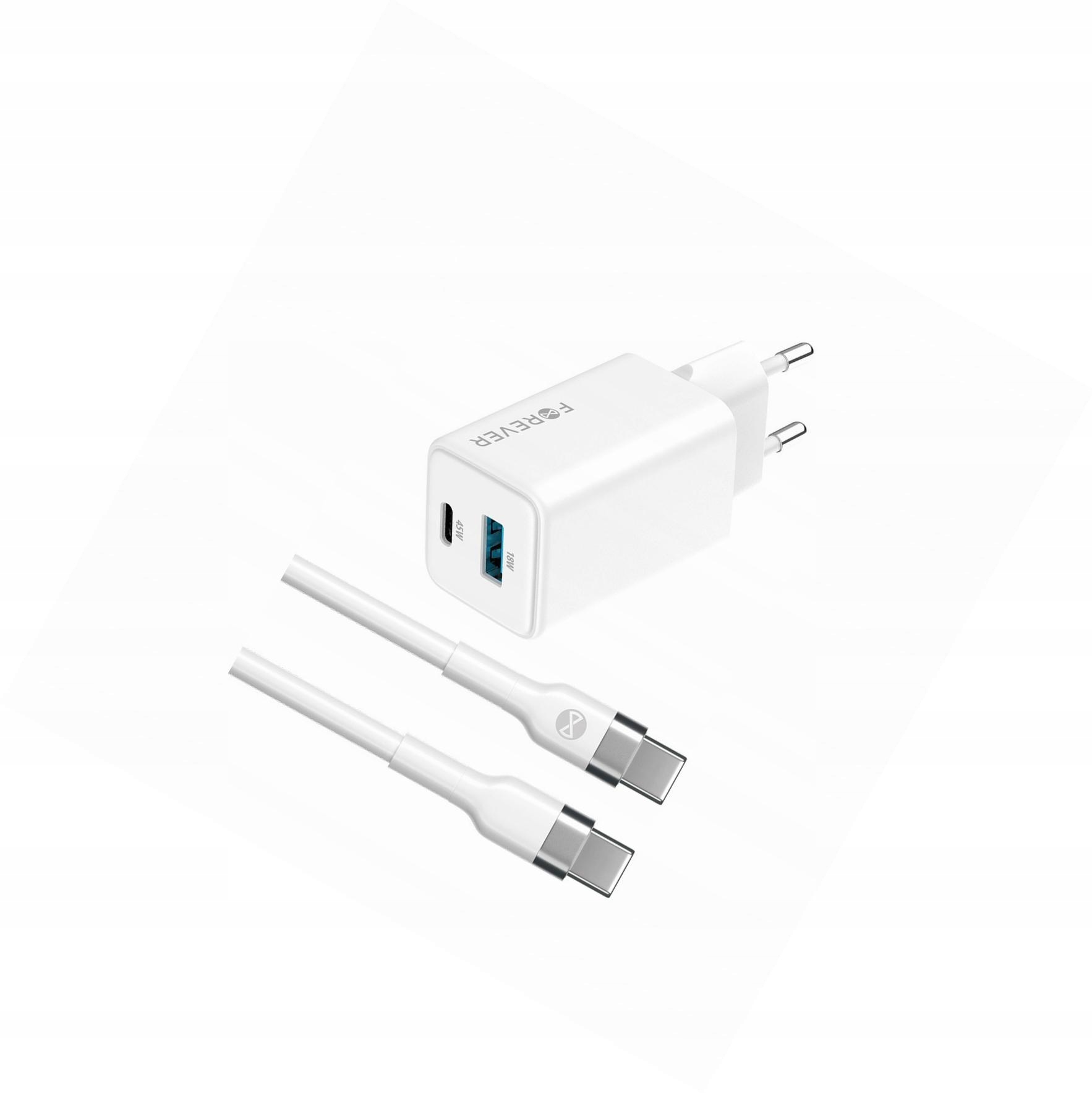 Szybka ładowarka GaN 45W Usb-c z kablem do Xiaomi Redmi Note 10 Pro