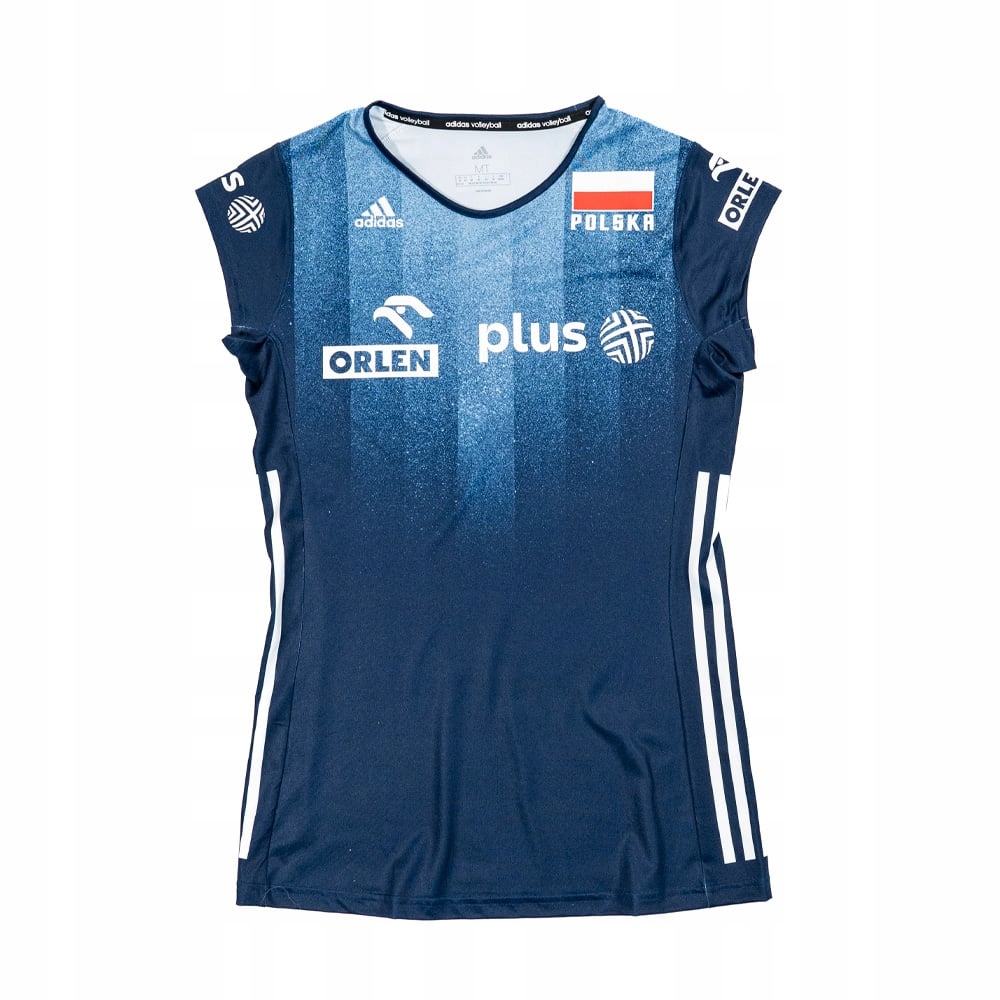 Dámské tričko adidas Polská zápasová modrá barva FK1015N M
