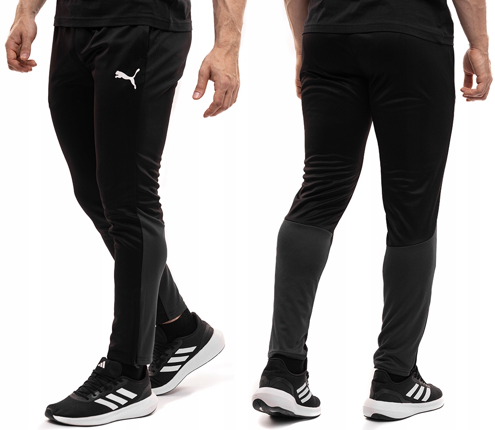 Kalhoty Puma Dresové Pánské Sportovní Tréninkové Dresy Pohodlné Černé vel S
