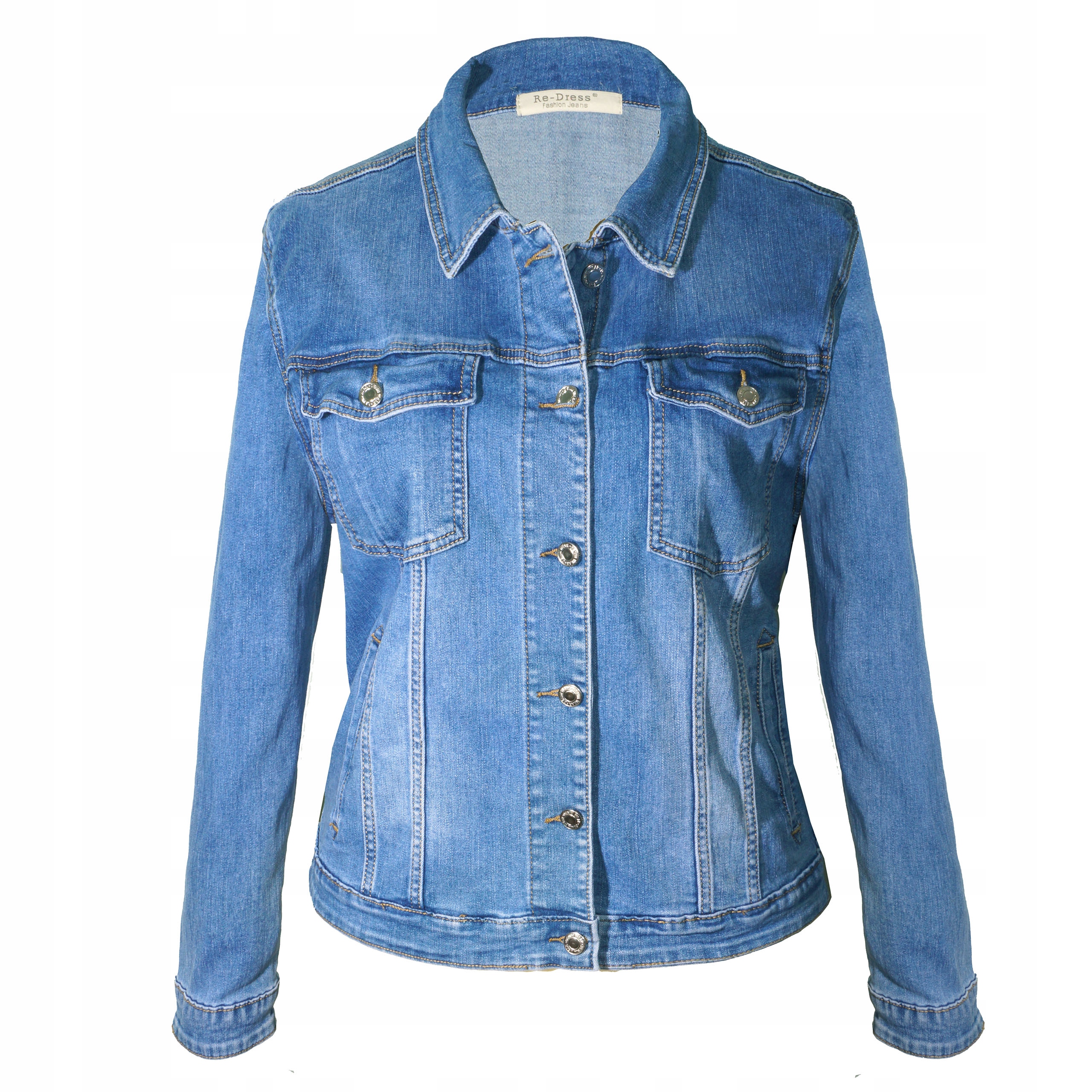 Damska KATANA kurtka JEANSOWA bawełna elastan 56