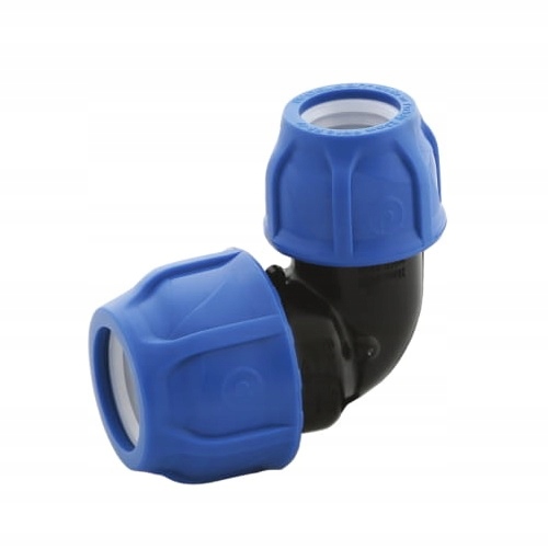 Pe Kolano redukcyjne fi 90x75 do rur rury węża