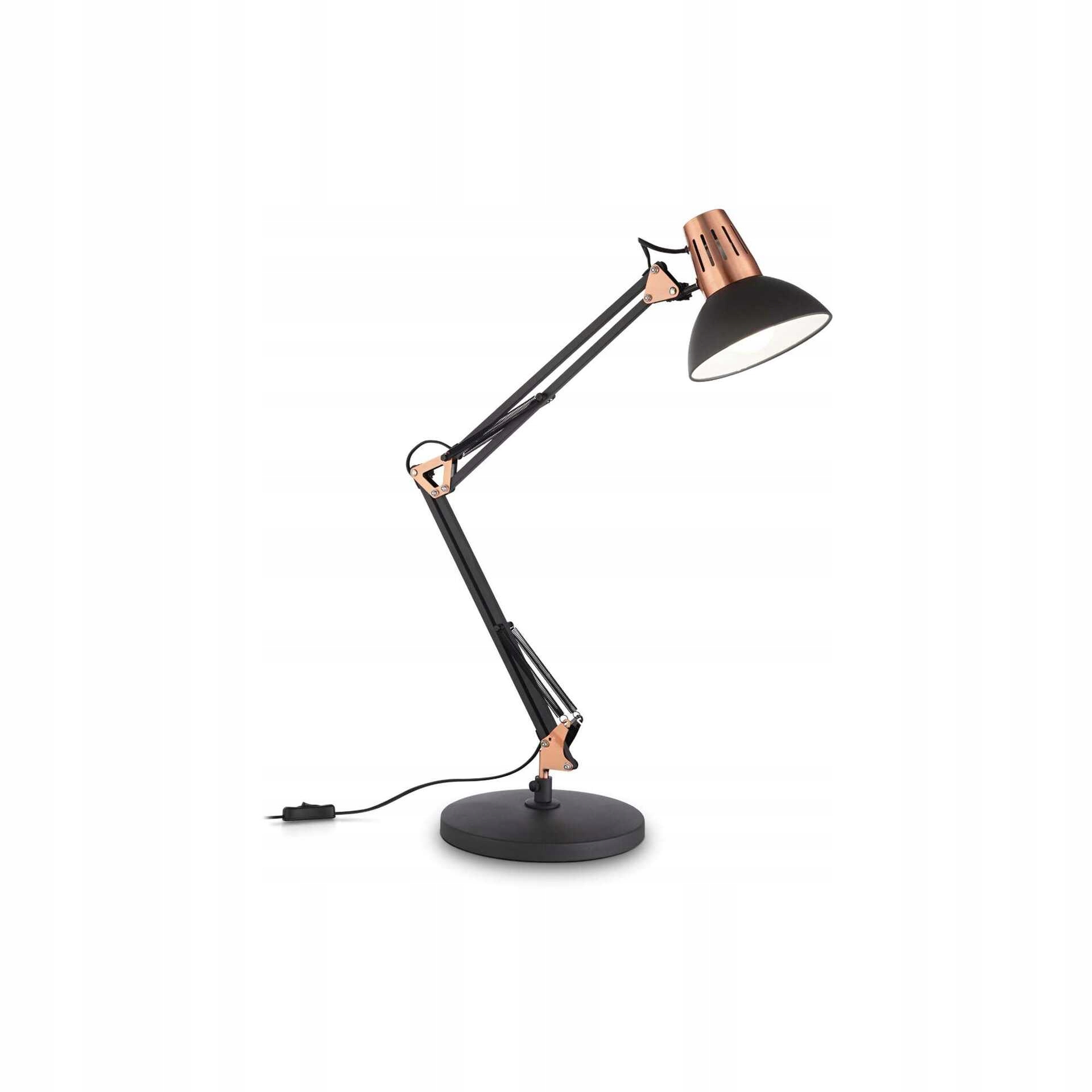Ideal Lux Wally TL1 Nero Lampa Stolný 061191