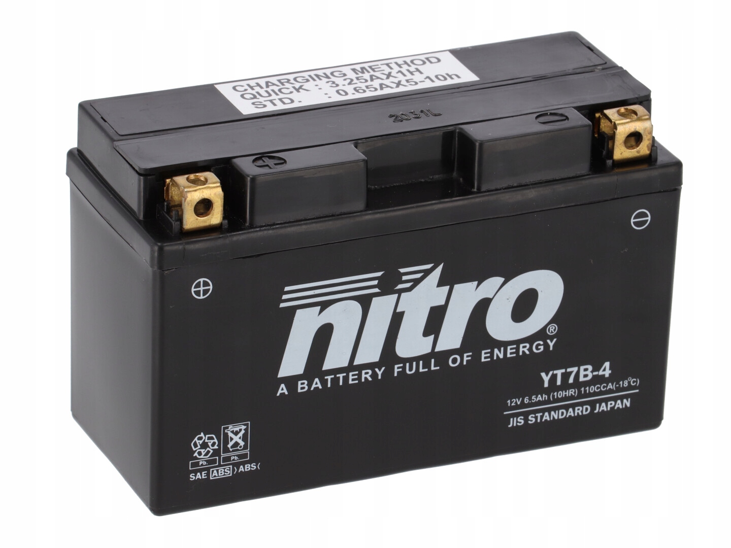 NT7B-4 - НИТРО ГЕЛЕВАЯ БАТАРЕЯ 12V YAMAHA YP 250 MAJESTY
