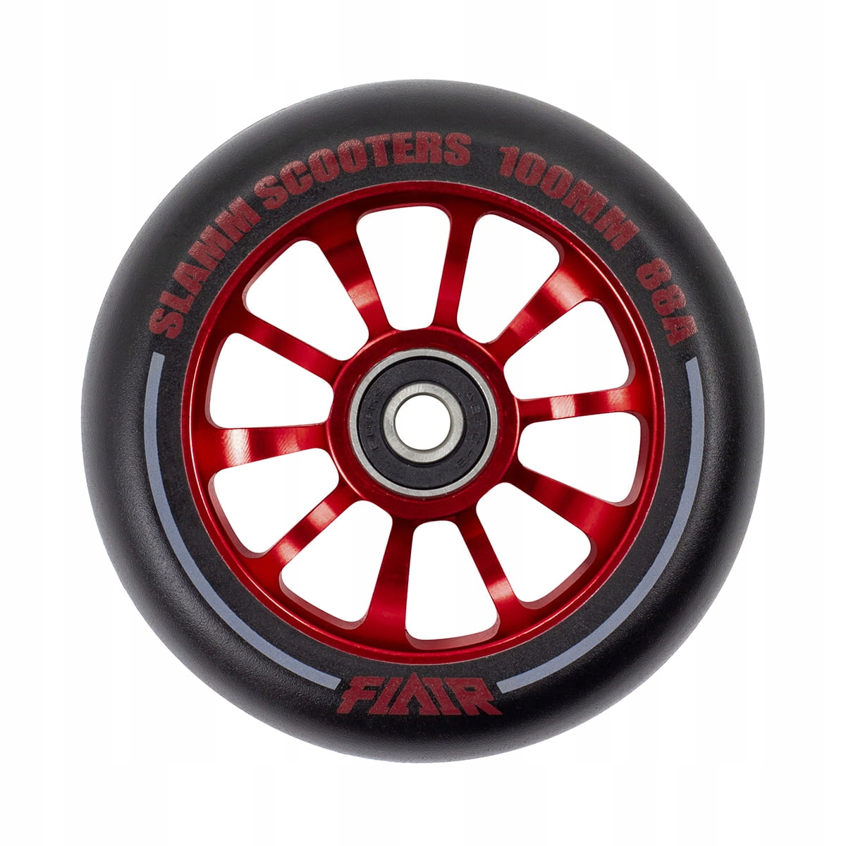 Kółko do hulajnogi Slamm Flair czerwone 100 mm