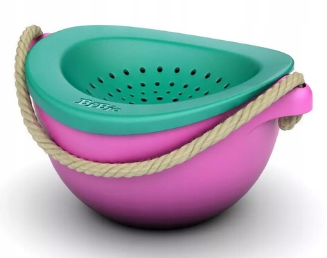 WIADERKO + SITKO PoBi 18m+ Bioplastik Róż BiBio