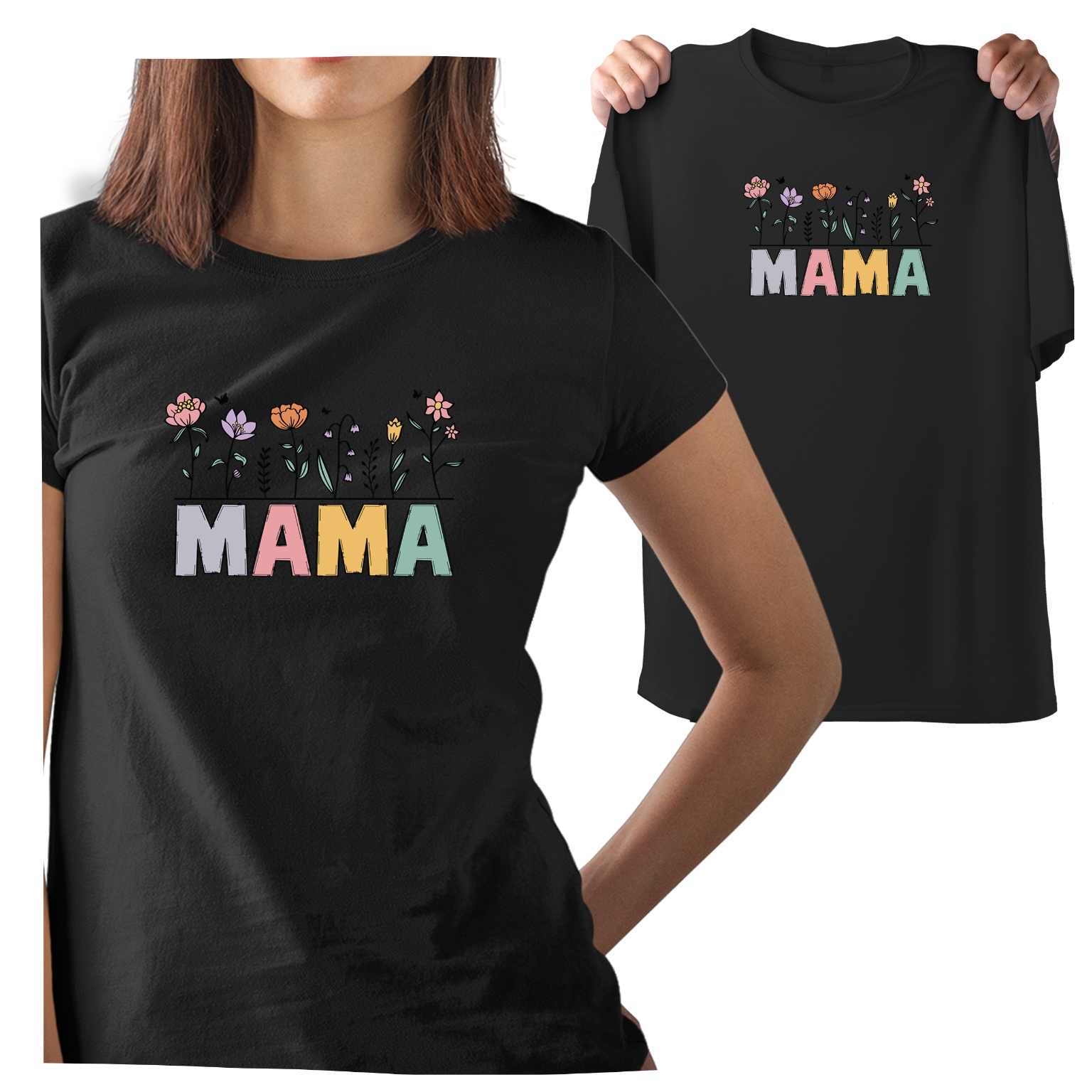 

Koszulka Dla Mamy Dzień Mamy Czarna 4 XL