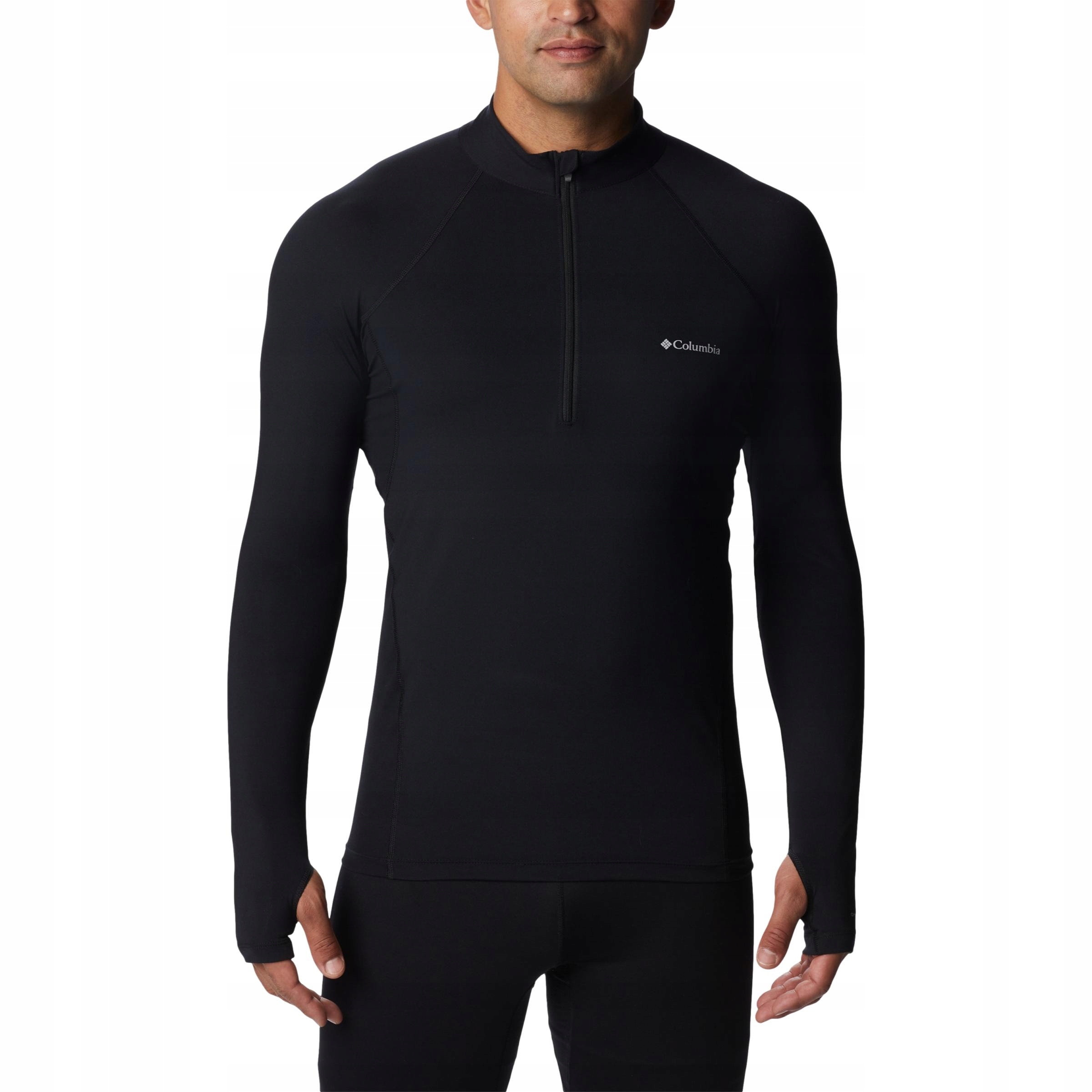 Columbia termoaktywna koszulka męska midweight stretch long sleeve half zip