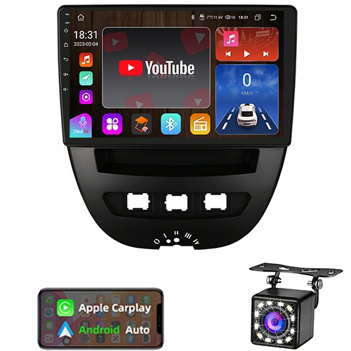 RADIO GPS ANDROID TOYOTA AYGO 2005-2014 SIM 4/32GB