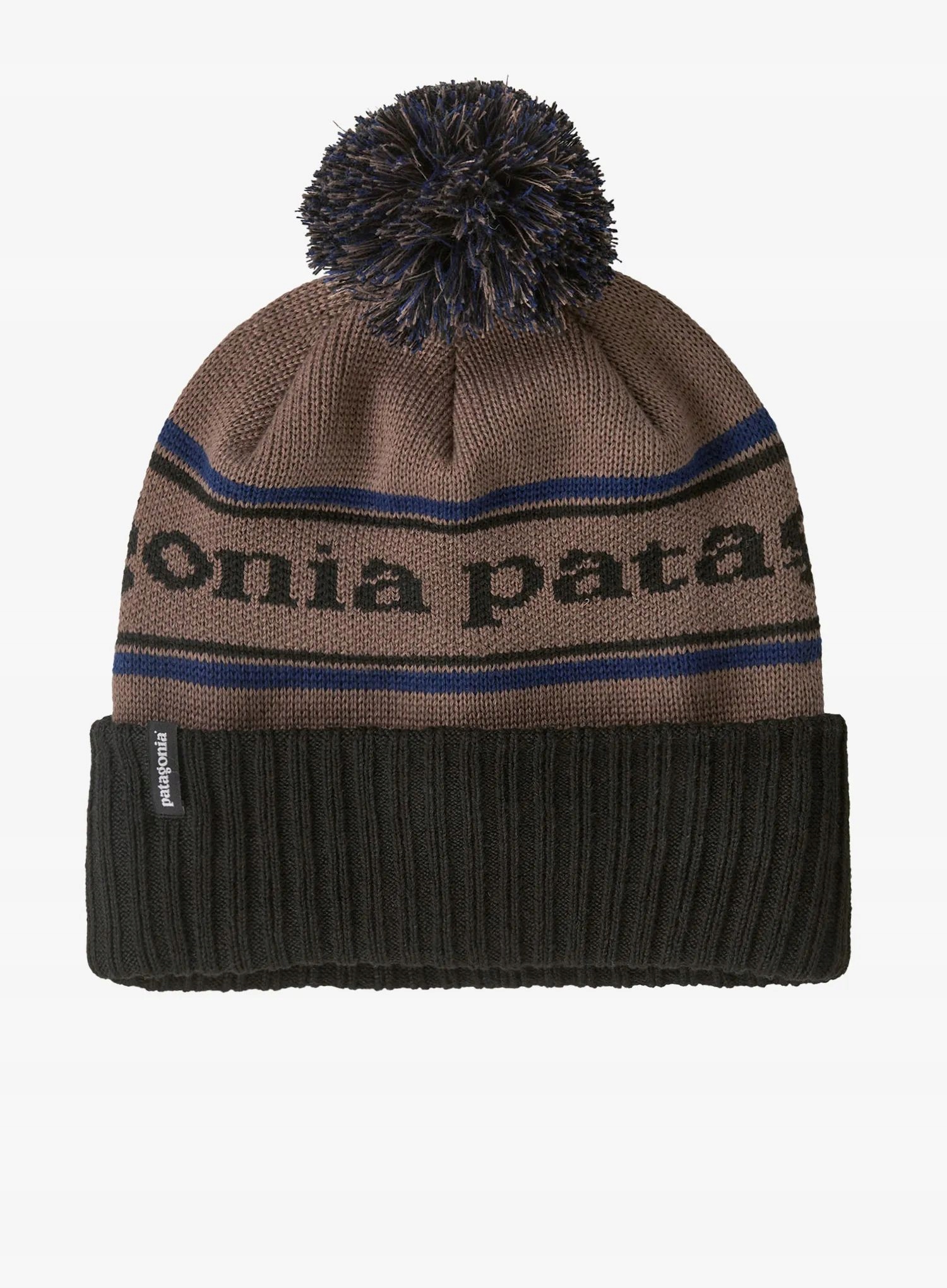 Čepice Patagonia Powder Town Beanie park stripe/marlow brown