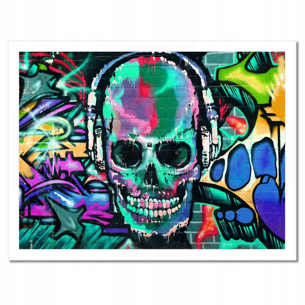 Plakáty v rámu 40x30 Graffiti Uliční umění