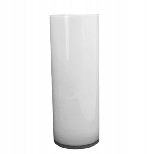 

Szklany wazon Ozdobny cylinder tuba prosty h40