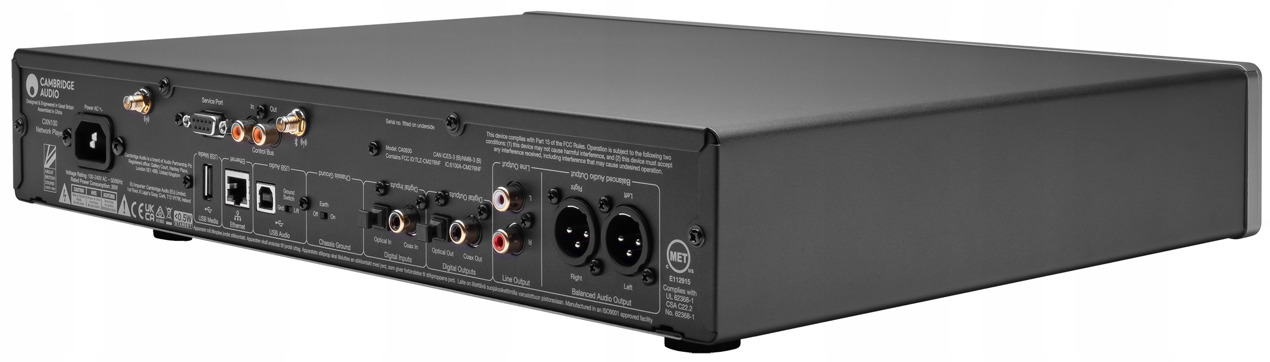 Cambridge Audio CXN100 Luna Grey - Odtwarzacz sieciowy - StreamMagic Gen4 Marka Cambridge Audio