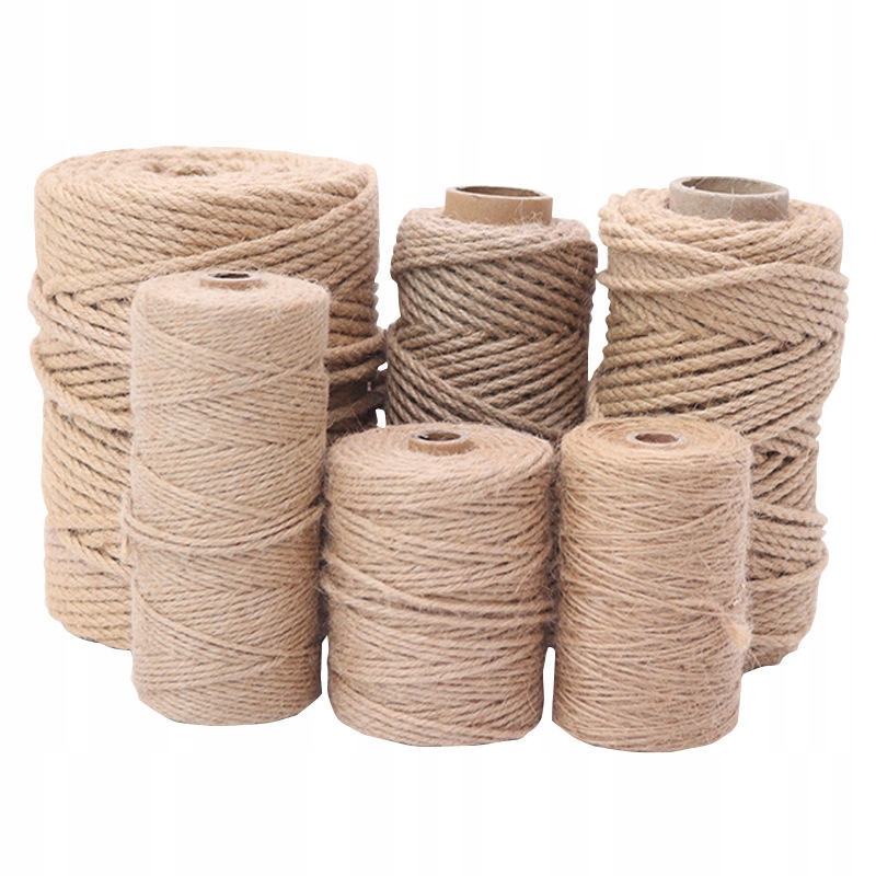 LINA JUTOWA 10MM - CIĘTA NA METRY. IDEALNA DO TWOICH PROJEKTÓW Długość 1 m