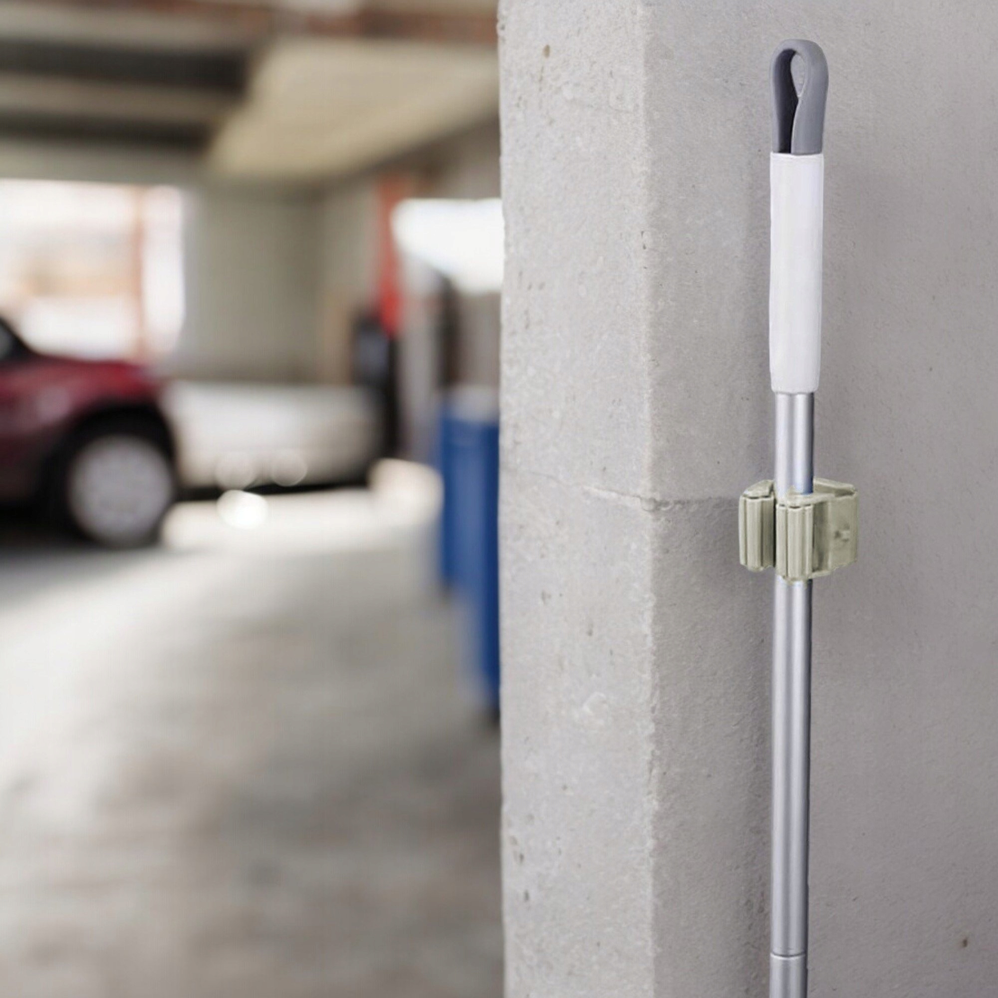 WIESZAK UCHWYT NA MOP MIOTŁĘ GRABIE SAMOPRZYLEPNY Rodzaj uchwyty pojedyncze