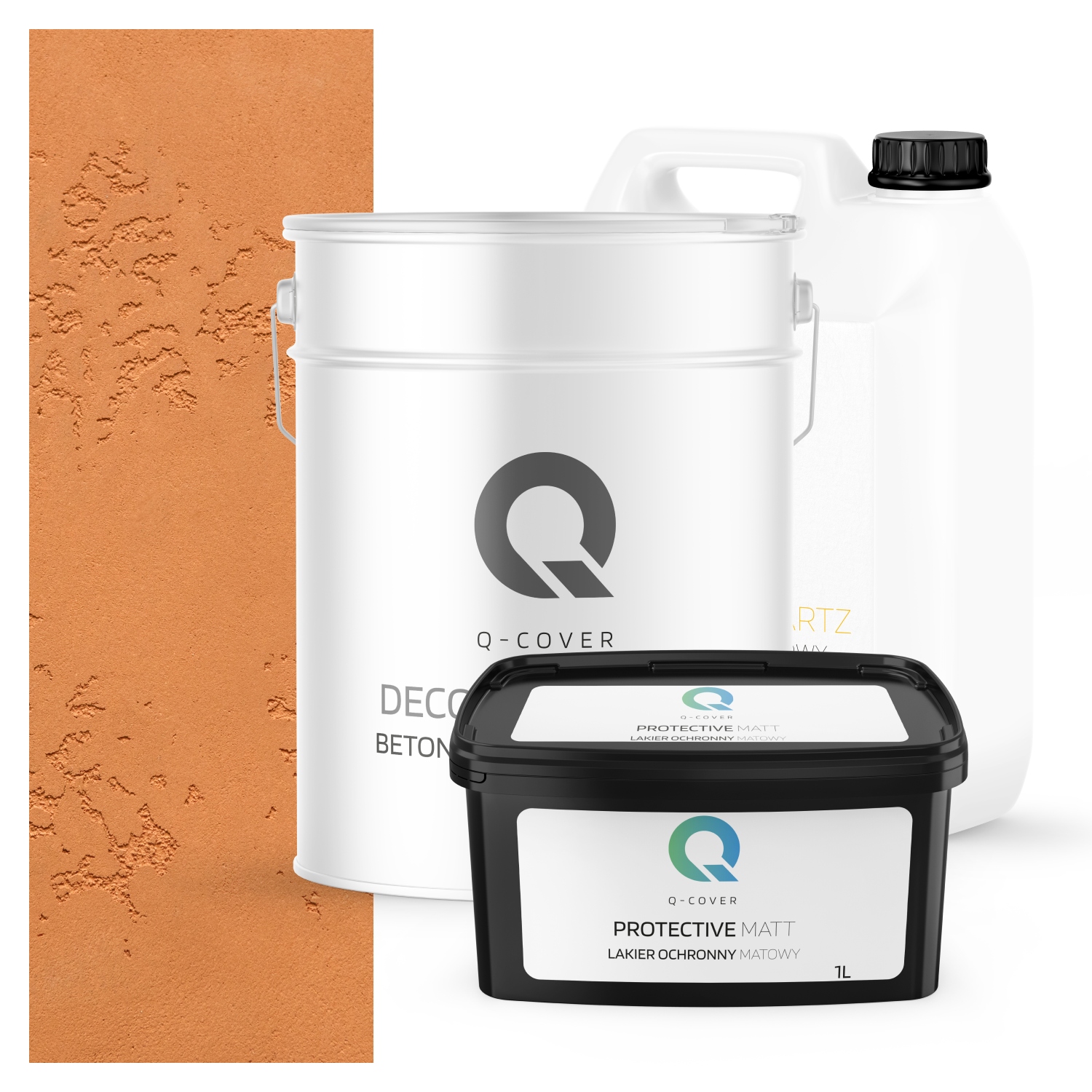 Architektonický Venkovní Beton Karamelový Set F596 19kg Komplet 10m2