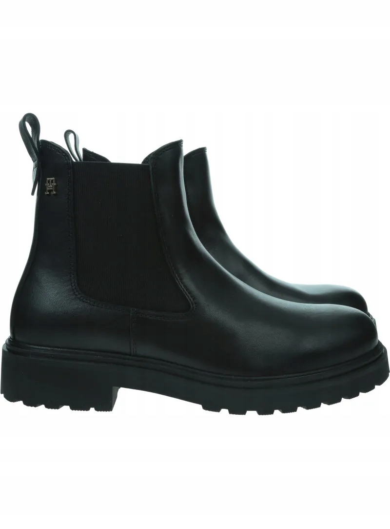 Boty Tommy Hilfiger Th Leather Cletaed Chelsea FW0FW08766 Bds 38